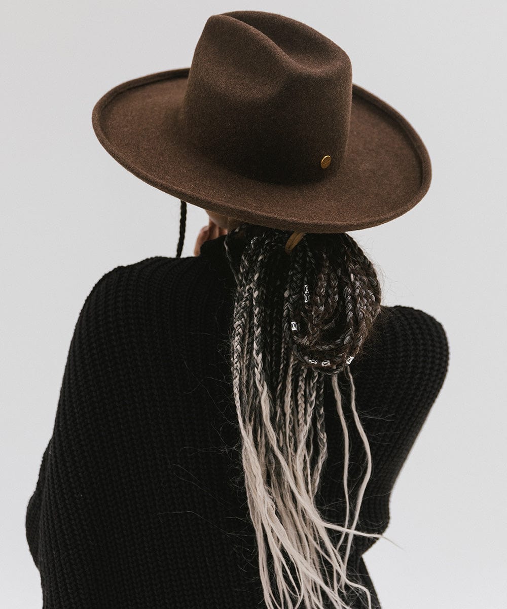 Jillian Pencil Brim Western Hat for Women - Stylish Cowgirl Hat for Rodeo, Country Music Festivals & Outdoor Adventures