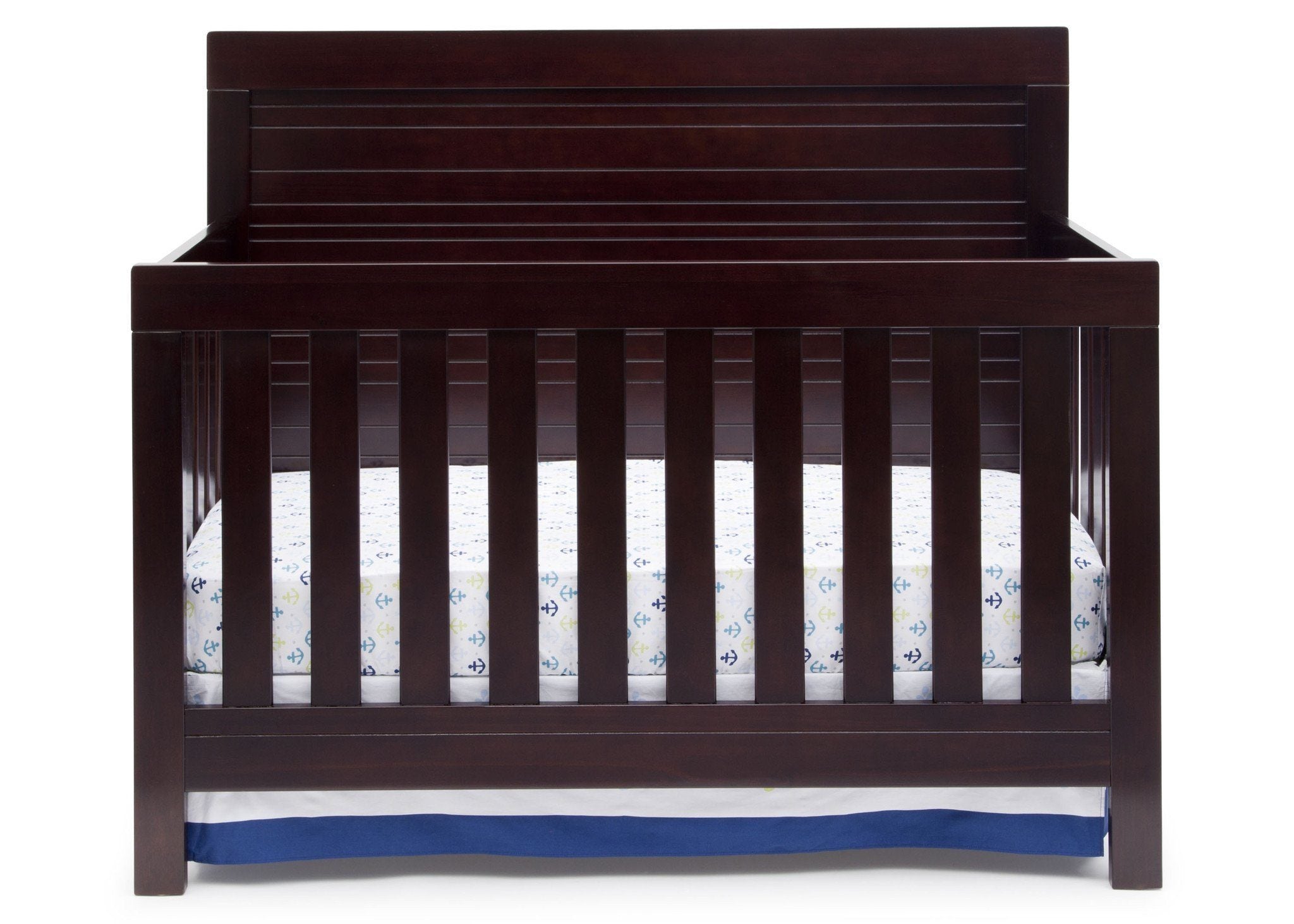 Rowen 4-in-1 Convertible Baby Crib - Toddler Bed, Daybed & Full-Size Bed - Safe Nursery Furniture for Newborns to Teens - Perfect for Bedrooms, Daycare & Guest Rooms