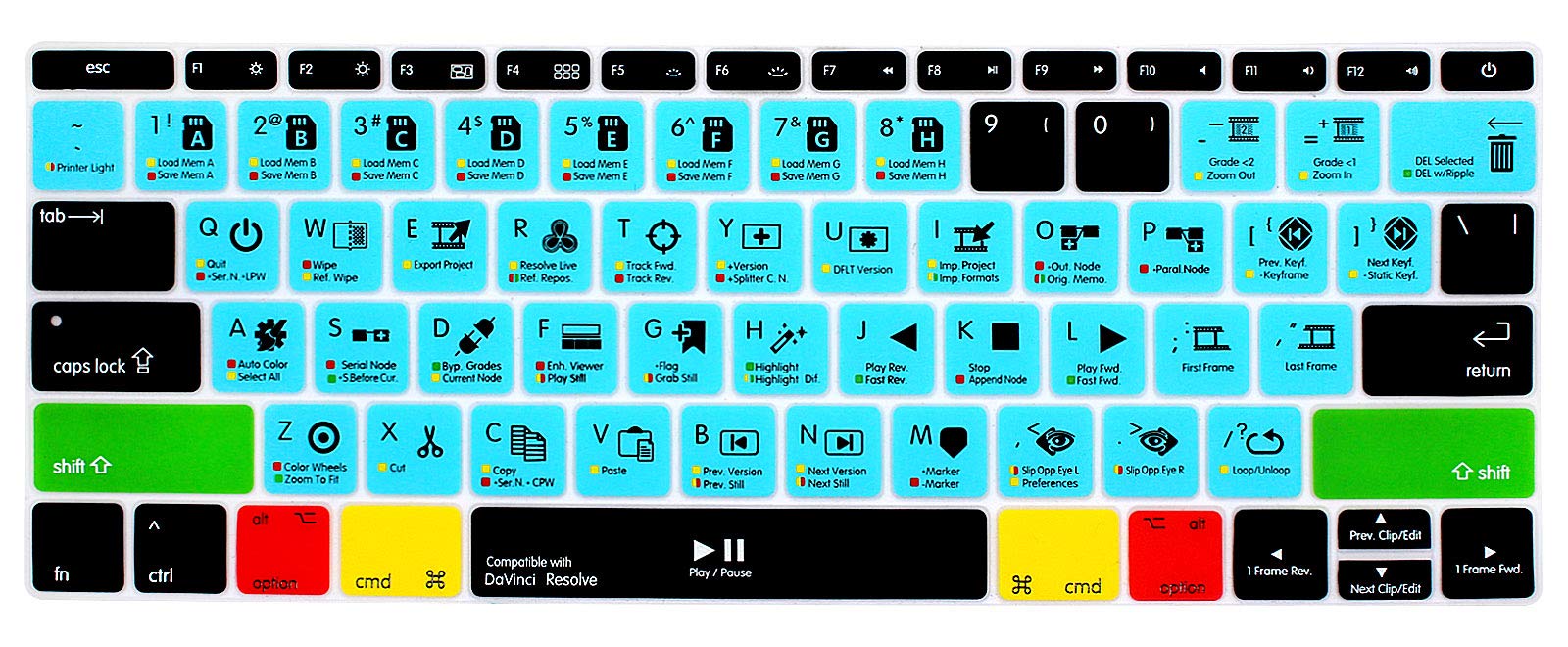 Silicone Keyboard Cover for MacBook Pro 13