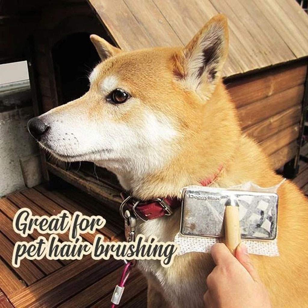Pet Hair Brush Cleaner Net - 50 PCS Reusable Comb Cleaning Sheets for Dogs & Cats | Easy Grooming Tool for Removing Pet Hair from Brushes | Perfect for Home Pet Grooming & Professional Use