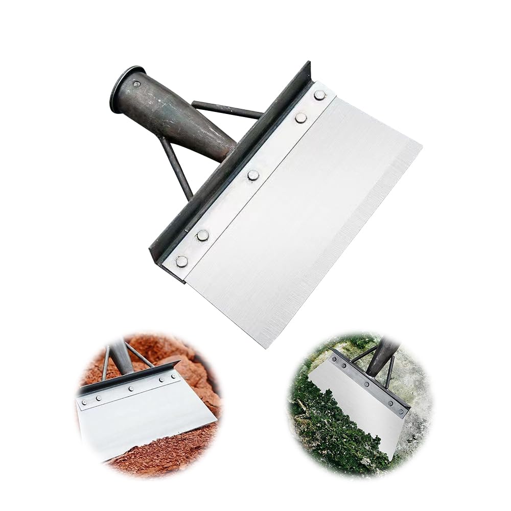 2024 Upgraded Stainless Steel Multifunctional Cleaning Shovel - Heavy Duty Garden Tool for Weeding, Digging, Lawn Edging & Moss Removal (23cm/9 Inch) - Perfect for Farm Work, Yard Maintenance & Outdoor Gardening