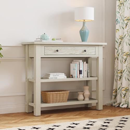 Gray Wash W/ 1 Drawer