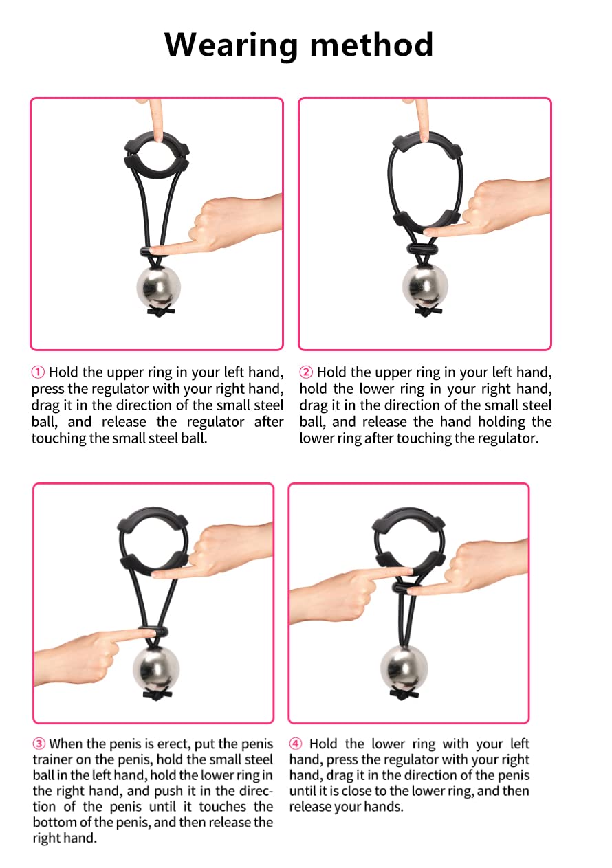 Premium Adjustable Penis Extender Device - Metal Weighted Stretcher for Male Enhancement & Physical Exercise | Men's Health & Intimate Wellness Product for Better Performance & Confidence
