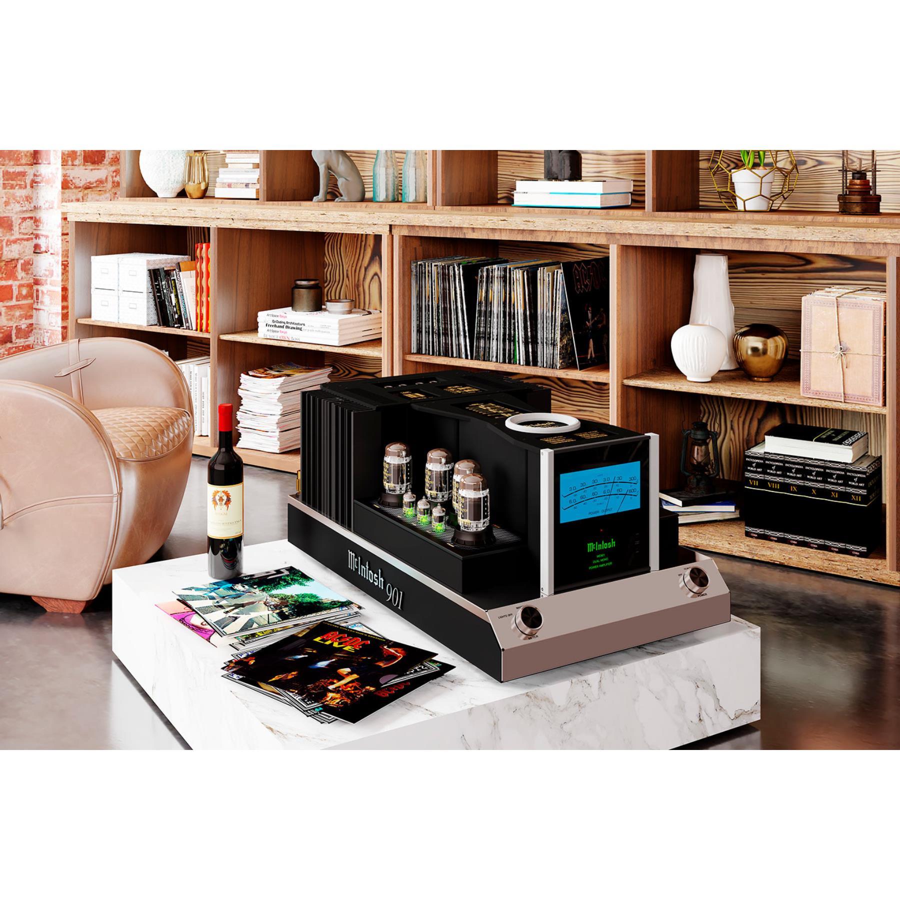 McIntosh MC901 Dual Mono Power Amplifier - High-End Audio for Home Theater & Stereo Systems | Perfect for Audiophiles & Music Enthusiasts