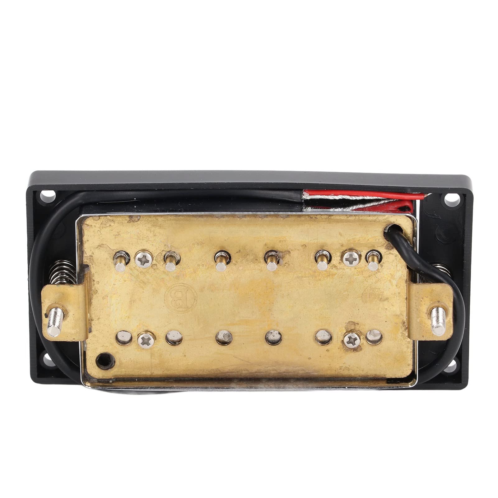 High-Quality Electric Guitar Pickup - Dual Coil Neck/Bridge Pickup for LP Guitars | Silver Replacement Pickup for Enhanced Tone | Perfect for Rock, Blues & Studio Recording