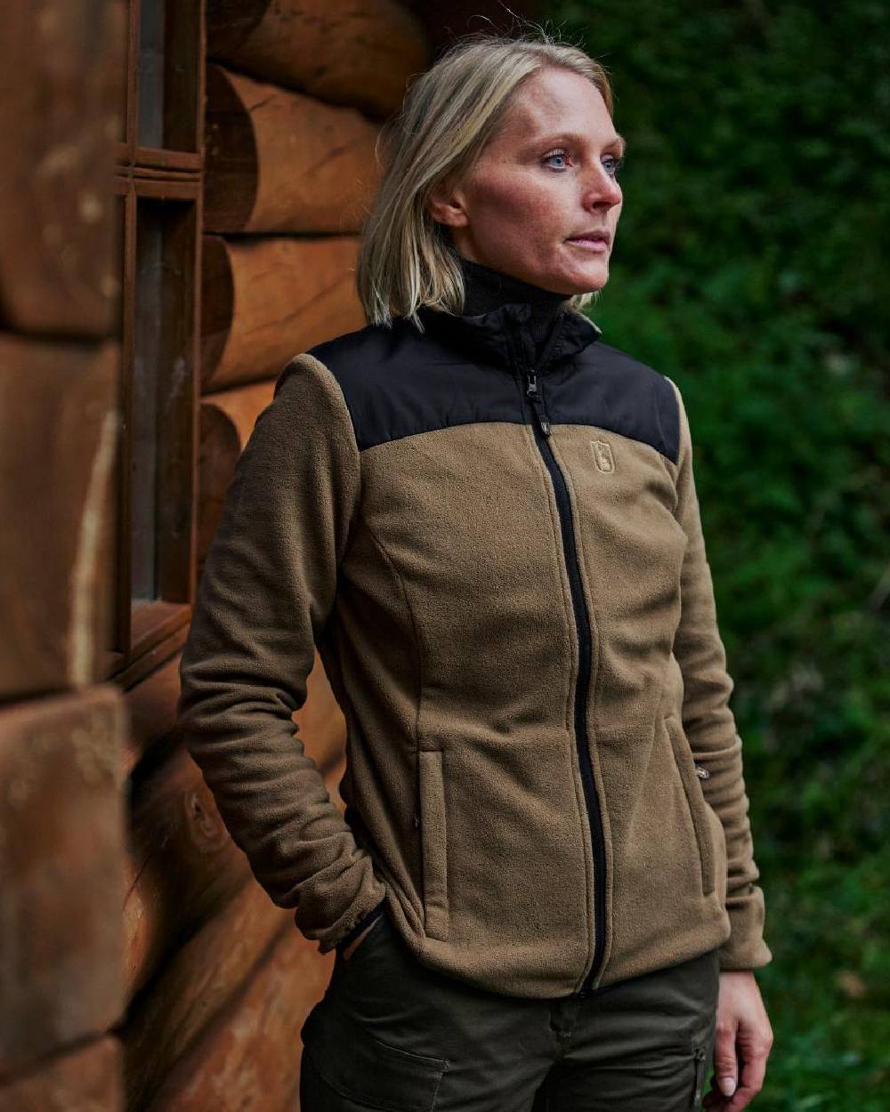Deerhunter Women's Northward Fleece Jacket - Warm Winter Outdoor Coat for Hiking, Camping & Casual Wear
