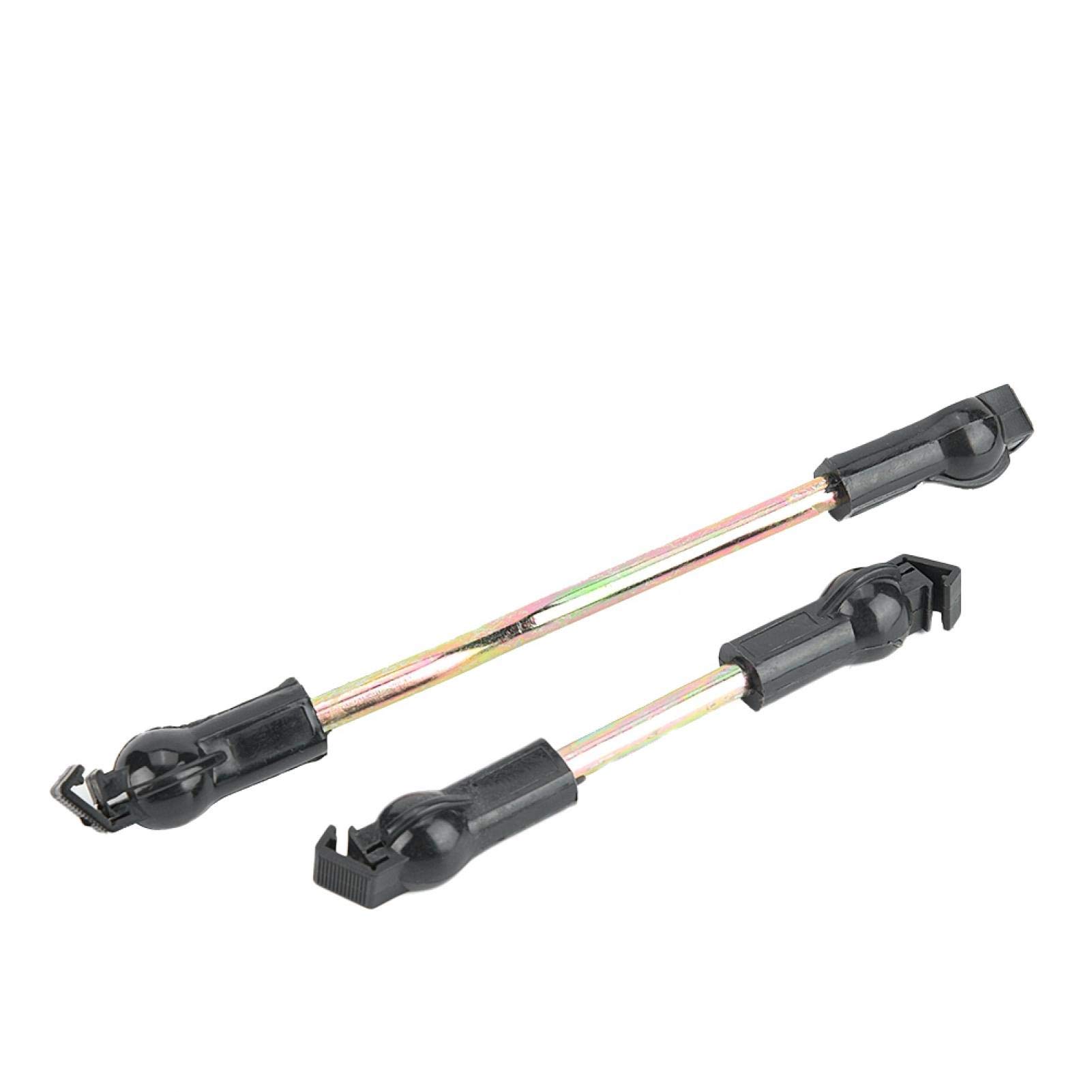 Qiilu ABS + Metal Gear Shift Linkage Repair Kit with Bushing and Rod - Compatible with VW Caddy I (171798211) - Fix Loose Shifting for Smoother Driving
