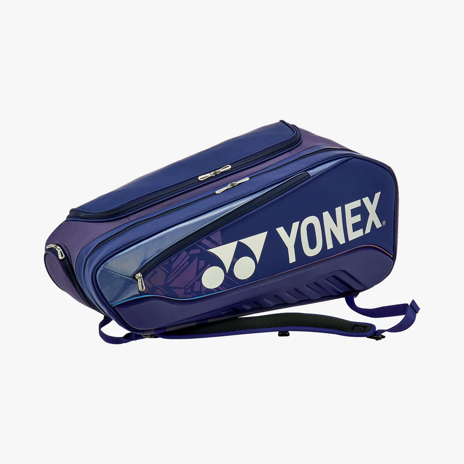 Yonex BAG02526NB Expert Badminton Racket Bag 6-Piece Navy Blue - Perfect for Tennis, Badminton & Squash Players | Durable Sports Equipment Storage