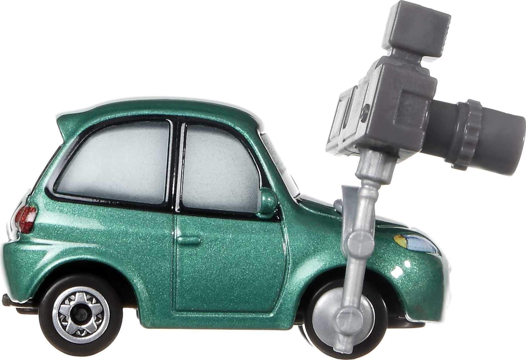 Disney Cars Dash Boardman Miniature Collectible Racecar Toy - Based on Cars Movies for Kids Age 3+ - Perfect for Playtime, Collecting & Birthday Gifts - Multicolor
