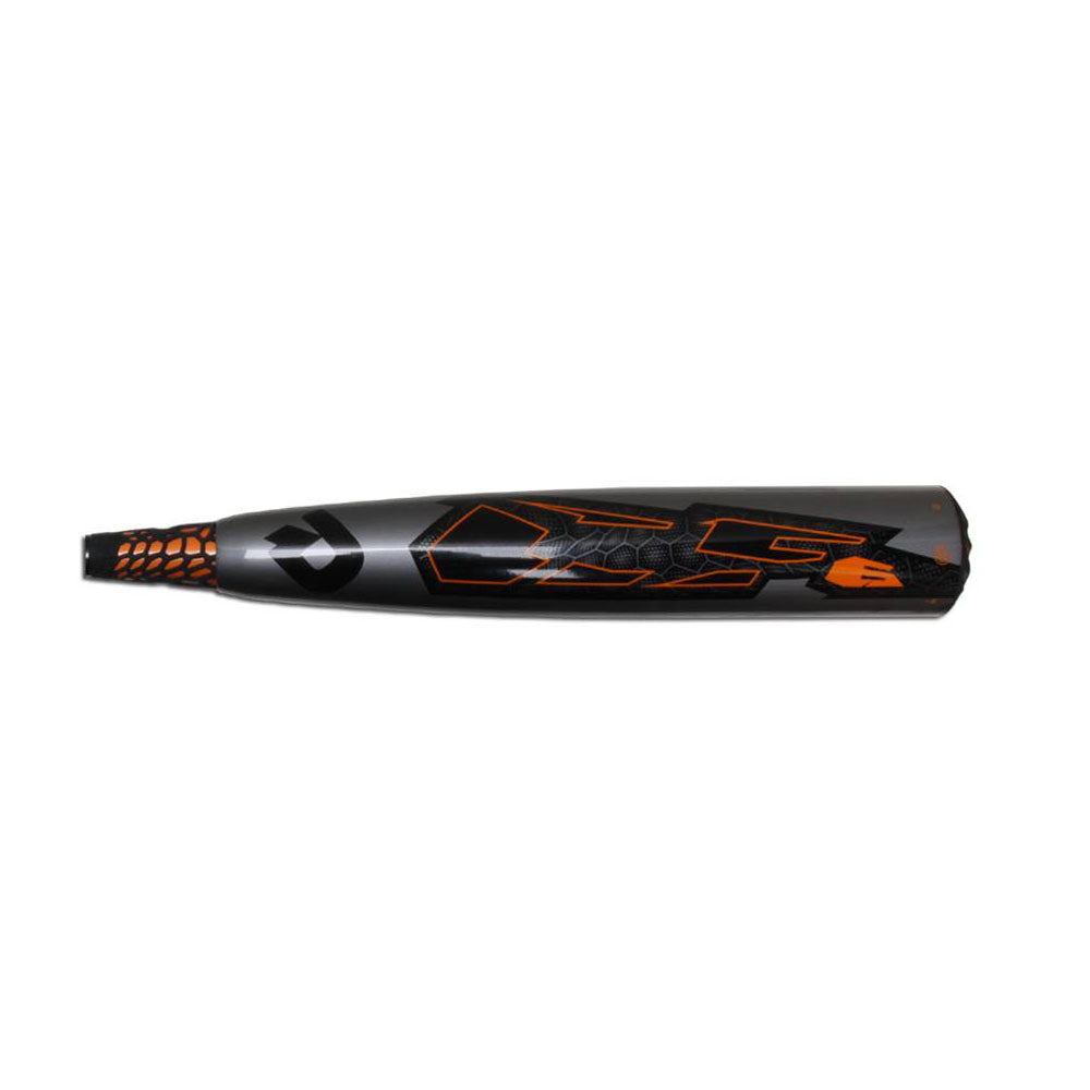 DeMarini CF6 CFR14 Senior League Baseball Bat - Silver/Black/Orange - USA Certified for High School & College Players - Perfect for Games & Practice