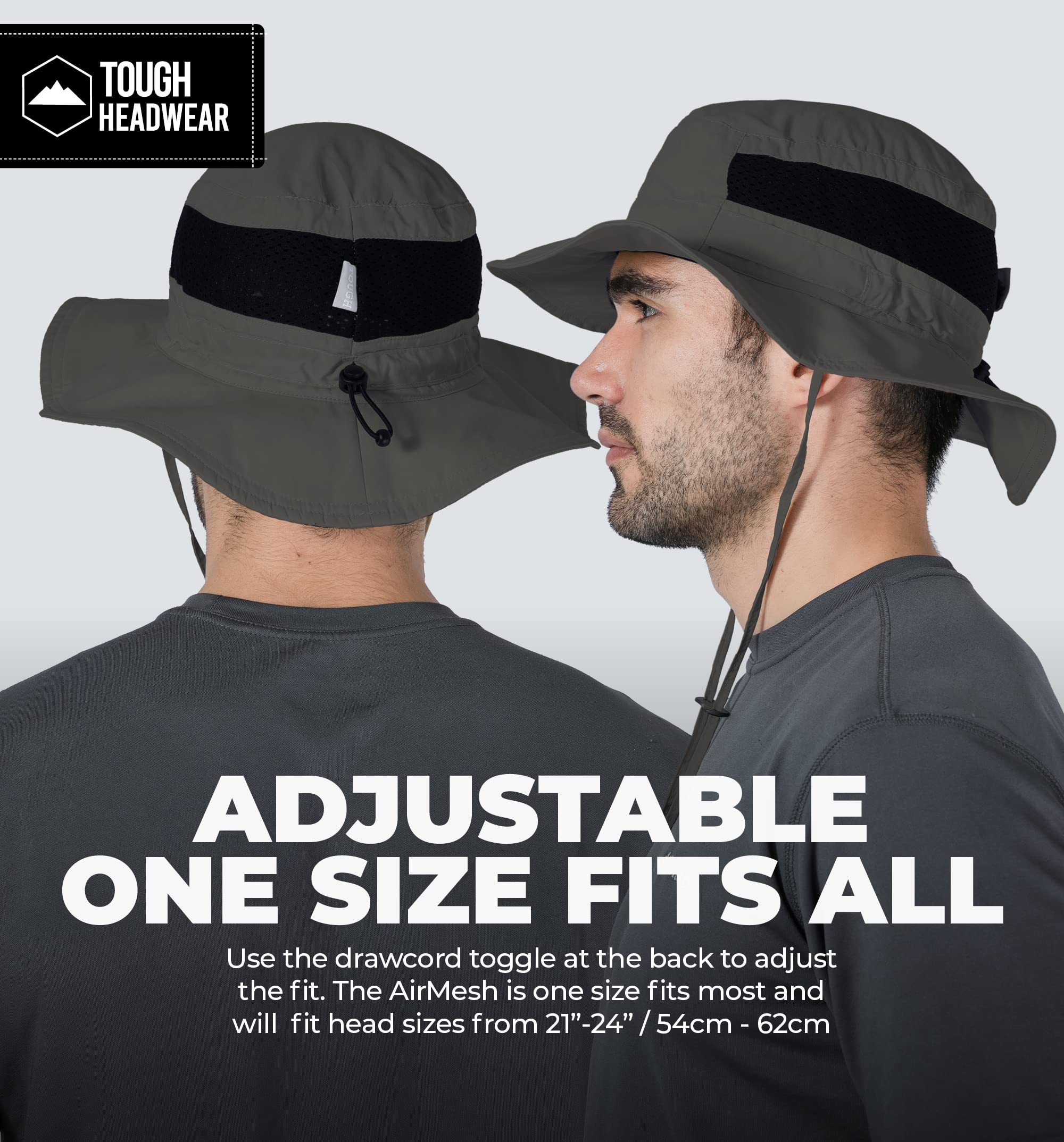 Fishing Hat for Men & Women - Outdoor Boonie Hat for Camping & Beach