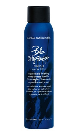Bumble and Bumble Cityswept Finish Hair Spray 4 oz - Lightweight Hold for Shine & Texture - Perfect for Everyday Styling & On-the-Go Touch Ups