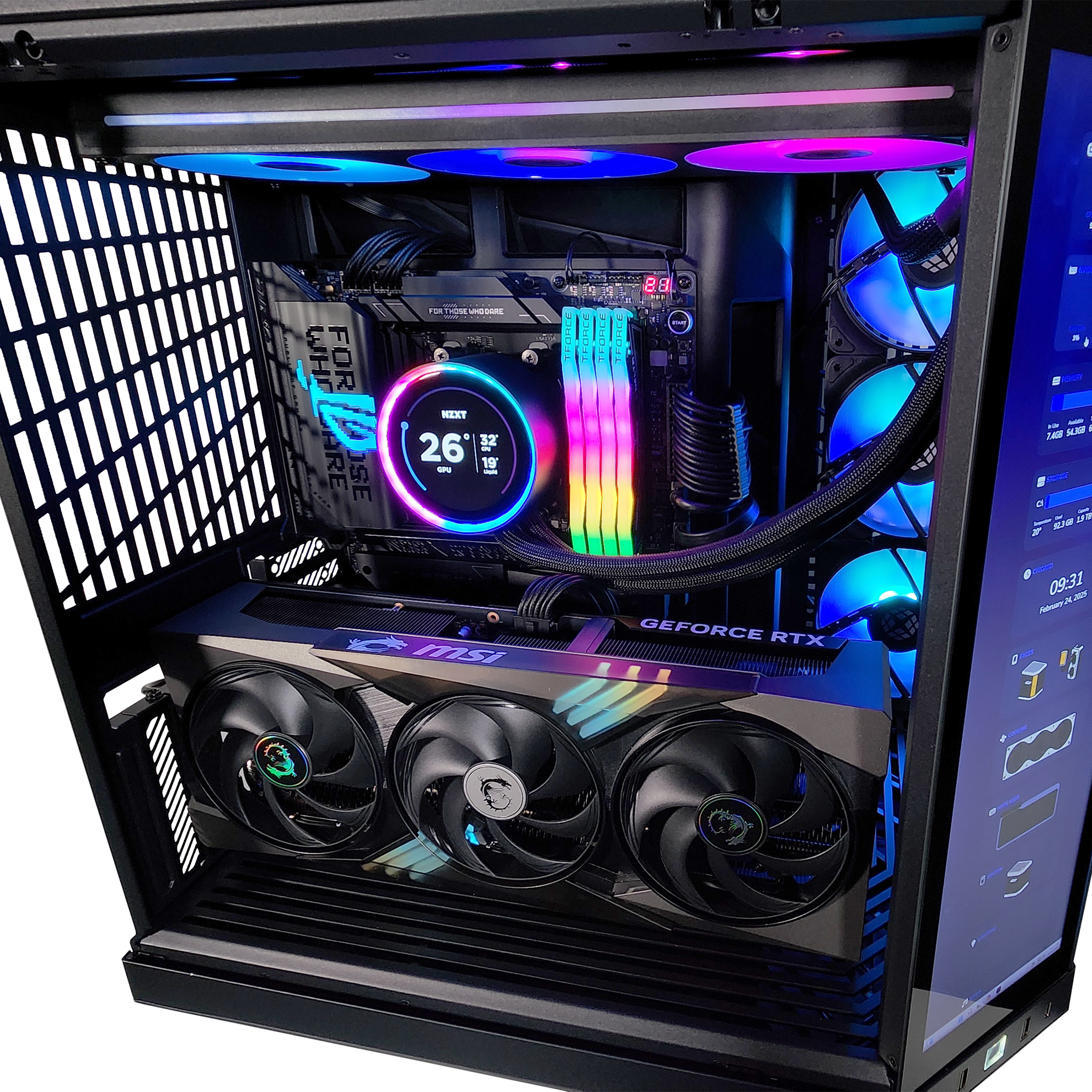 XOTIC PC GX13 HYTE Custom Built Gaming Desktop PC - High Performance Gaming Computer with RGB Lighting for Esports & Streaming | Perfect for Fortnite, Call of Duty & VR Gaming