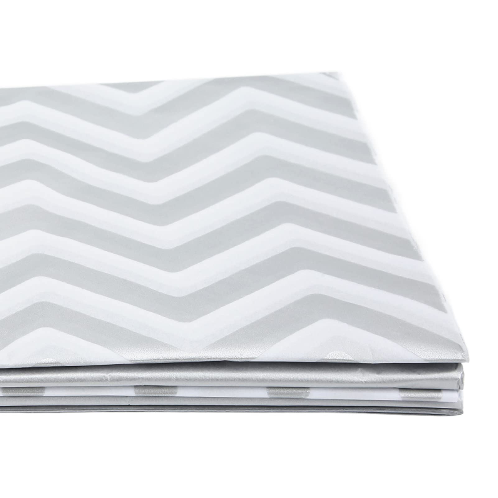 Eco-Friendly Recyclable Silver Pattern Tissue Wrapping Paper for Party Gifts, Birthdays, Christmas & Special Occasions | Sustainable Gift Wrap Solution
