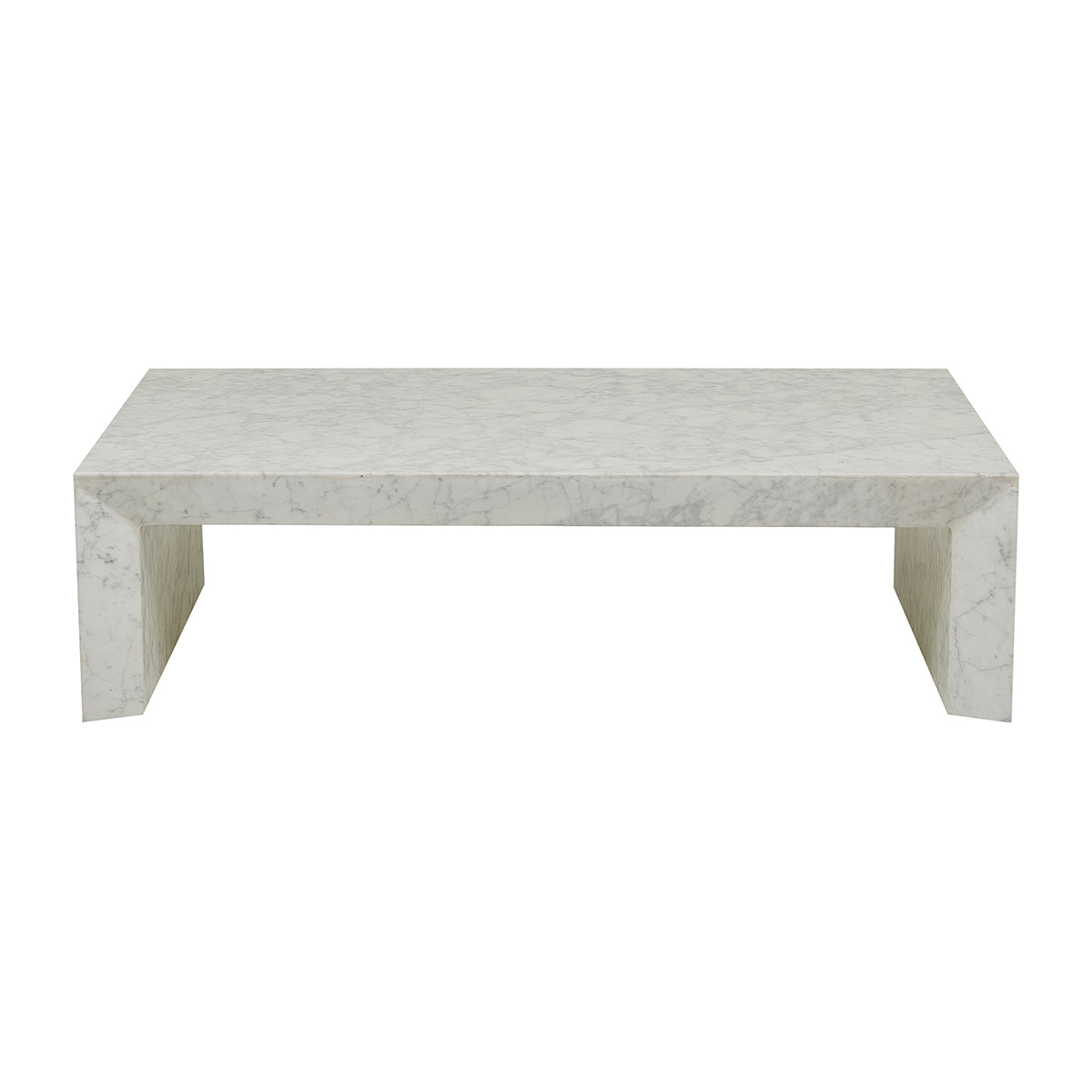 Elle Monument Coffee Table - Modern Living Room Centerpiece for Home Decor & Stylish Furniture