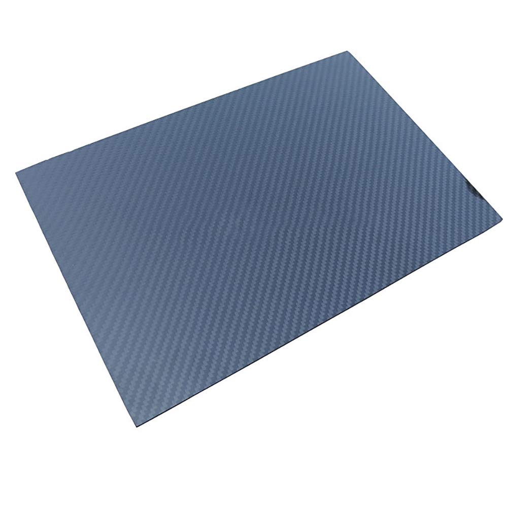 3K Carbon Fiber Plate Panel Sheet - 300mm x 400mm x 3.5mm - 100% Carbon Fiber Laminate for CNC Machining, Drone Parts & DIY Projects - Twill Weave with Glossy Surface - Perfect for Aerospace, Automotive & RC Hobby Applications