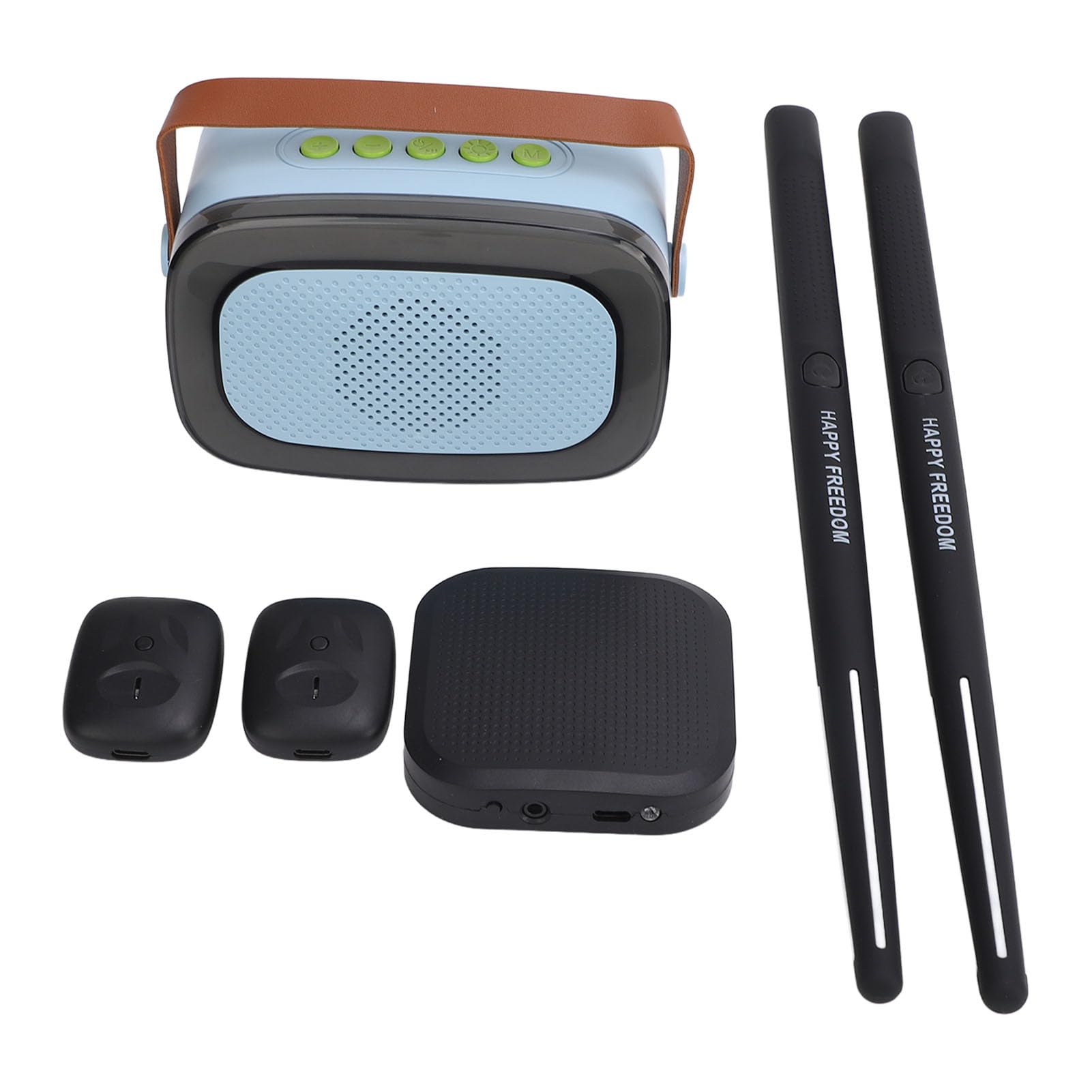 Professional 3D Motion Sensing Air Drum Set with Drumsticks, Pedals & Speaker - Electronic Virtual Drum Kit for Adults, Kids & Beginners - Perfect for Home Practice, Gifts & Music Enthusiasts