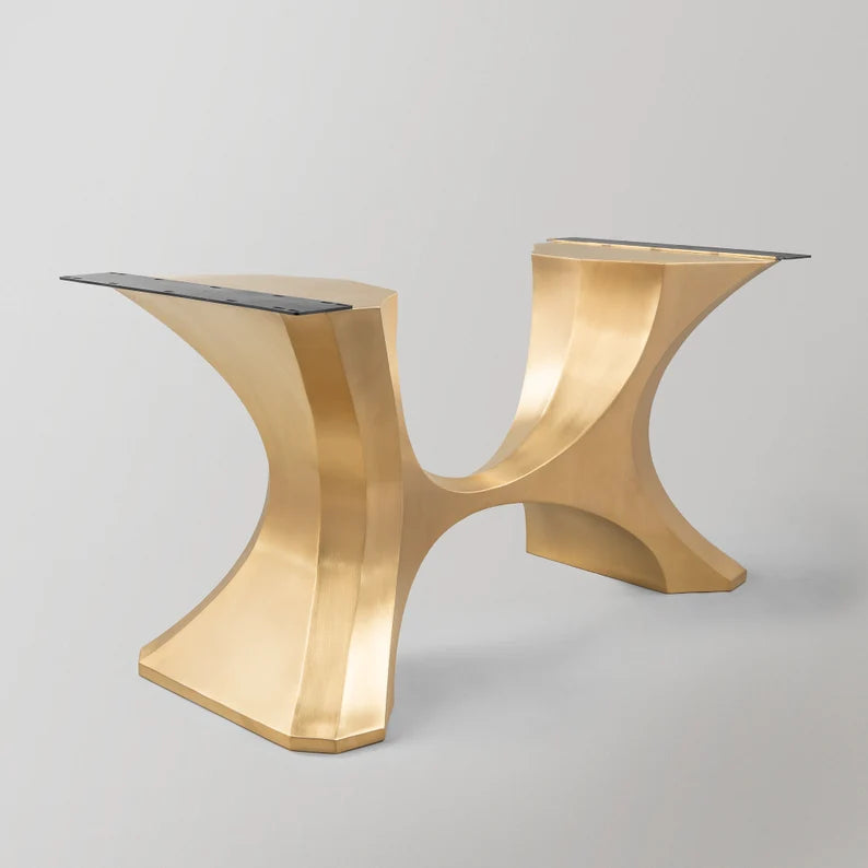 Luxury Gold Table Base 310 Hoshi 28H - Elegant Dining & Living Room Furniture for Home Decor