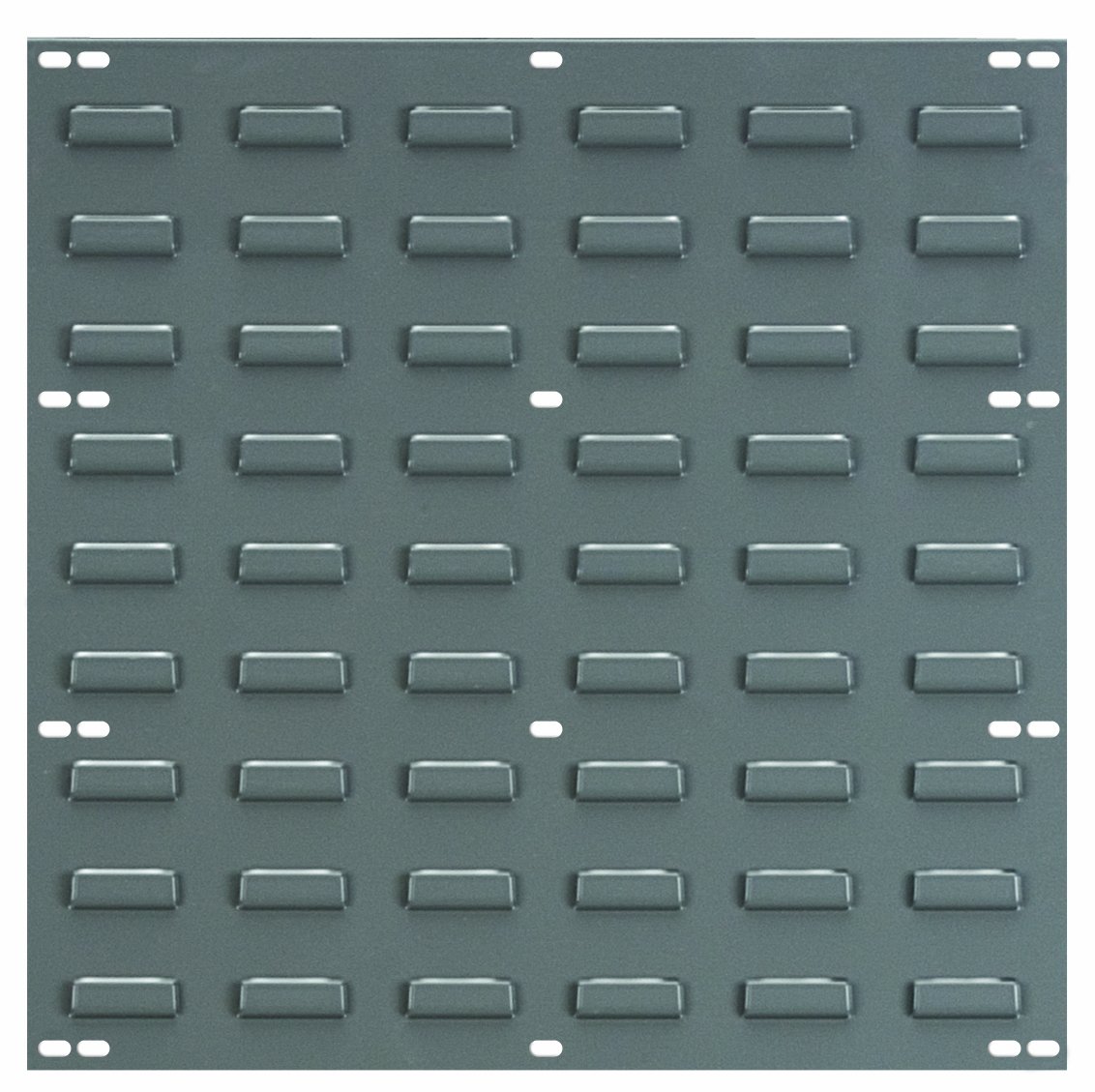 Akro-Mils 30618 18x19 Inch Grey Steel Panel for Mounting Akro Bins - Pack of 4 | Durable Storage Organizer for Garage, Workshop & Warehouse Shelving