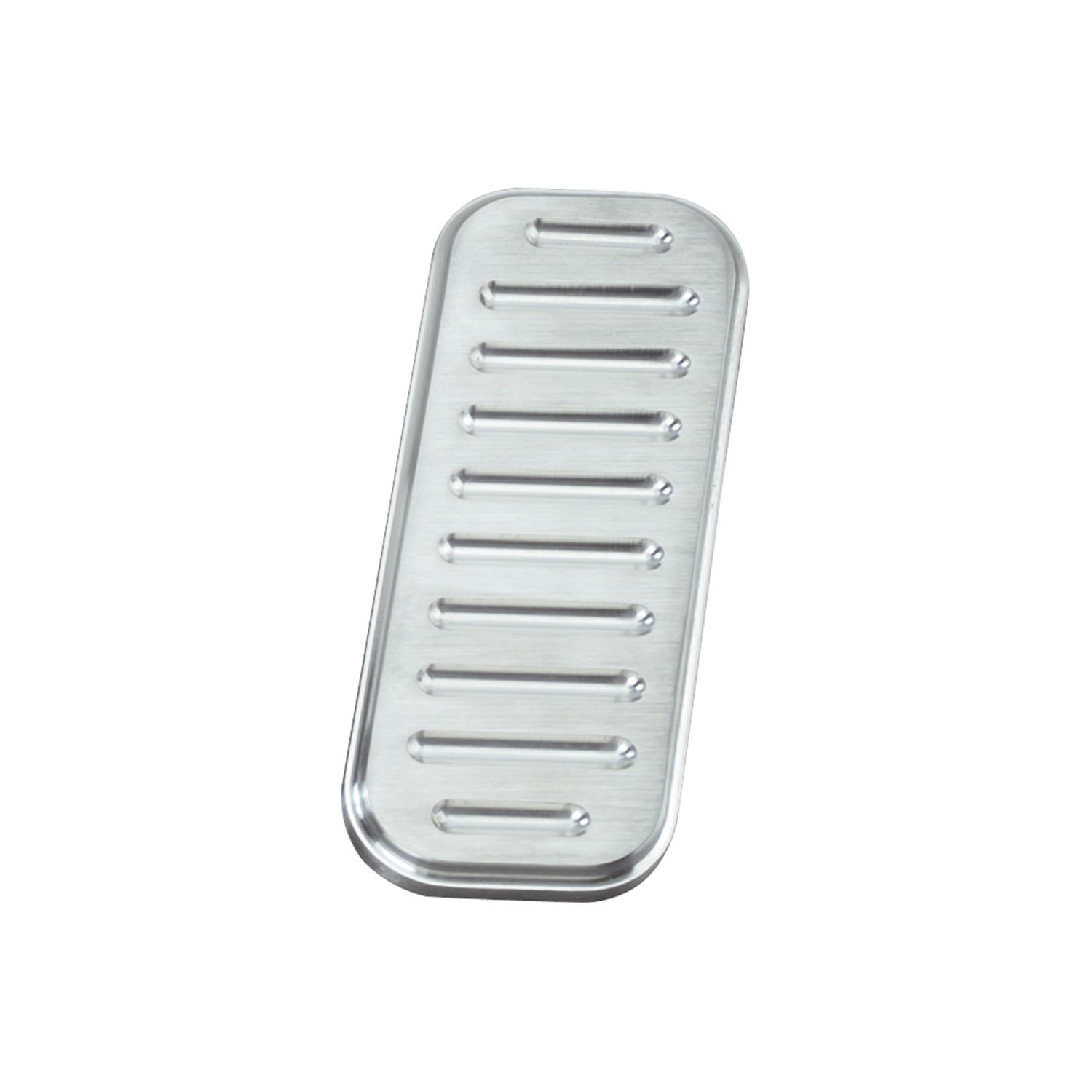Lokar BAG-6081 Billet Aluminum Throttle Pedal Pad - High-Performance Foot Rest for Cars & Trucks - Perfect for Racing, Off-Roading & Custom Builds