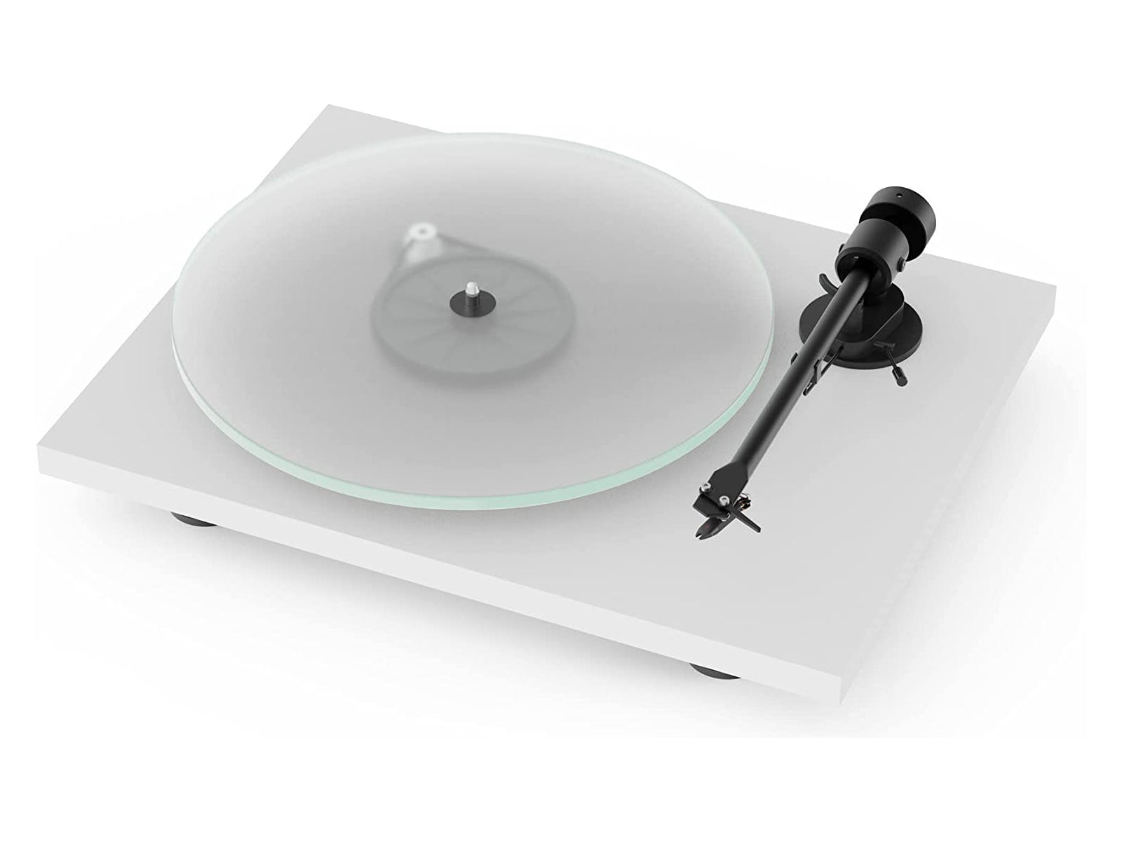 Pro-Ject T1 Turntable - High-Fidelity Vinyl Record Player with Belt-Drive System | Perfect for Home Audio Setup & Vintage Music Listening Experience