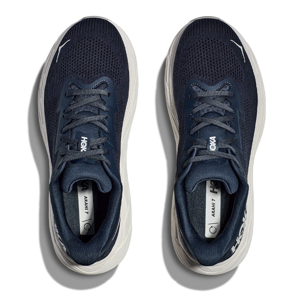 Hoka Arahi 7 Running Shoes for Men - Lightweight Stability Sneakers with Cushioned Support for Road Running, Jogging & Workouts