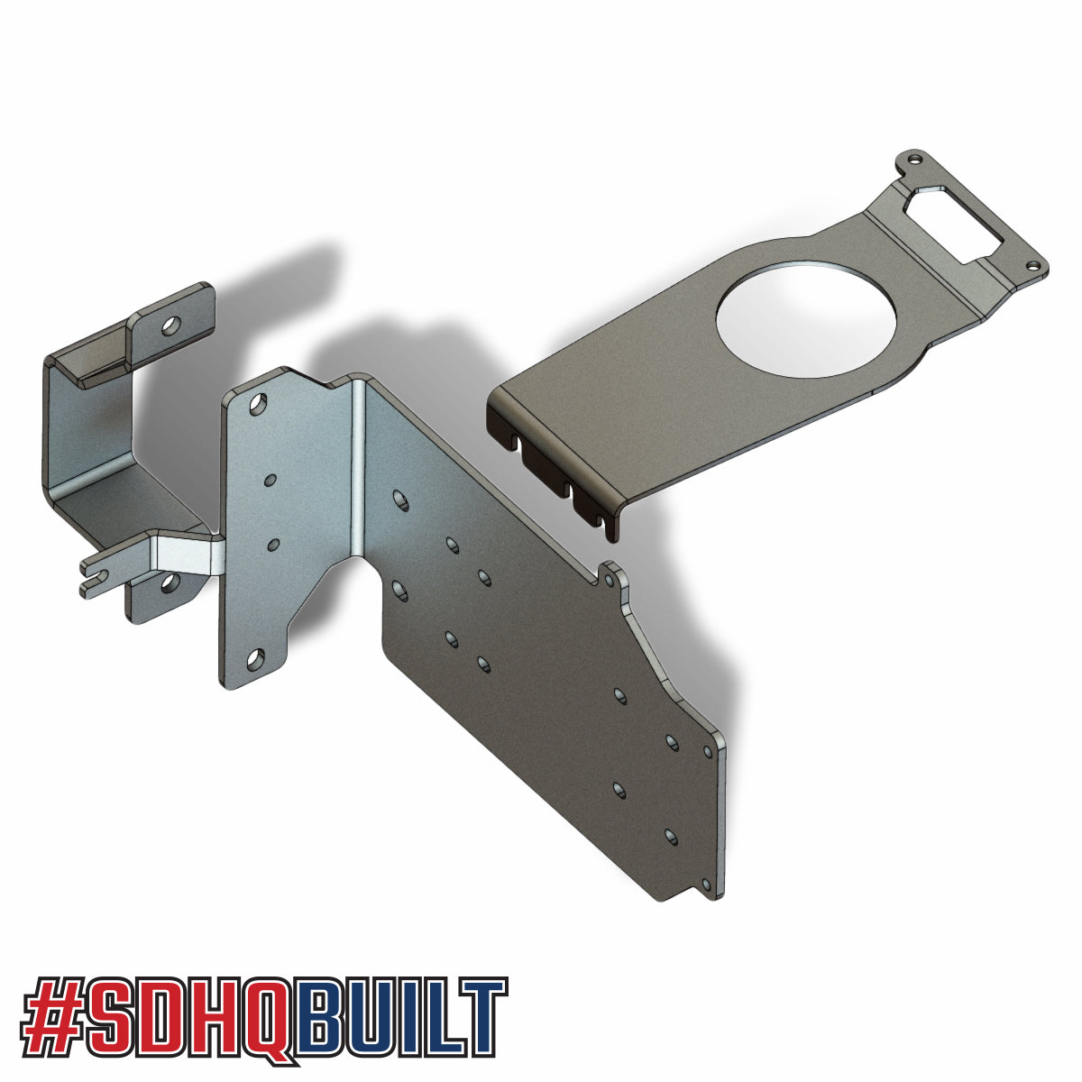 2021-2025 Ford Bronco SDHQ Built ARB Air Compressor Mount Kit - Off-Road Adventure & Tire Inflation Accessory for 4x4 Enthusiasts