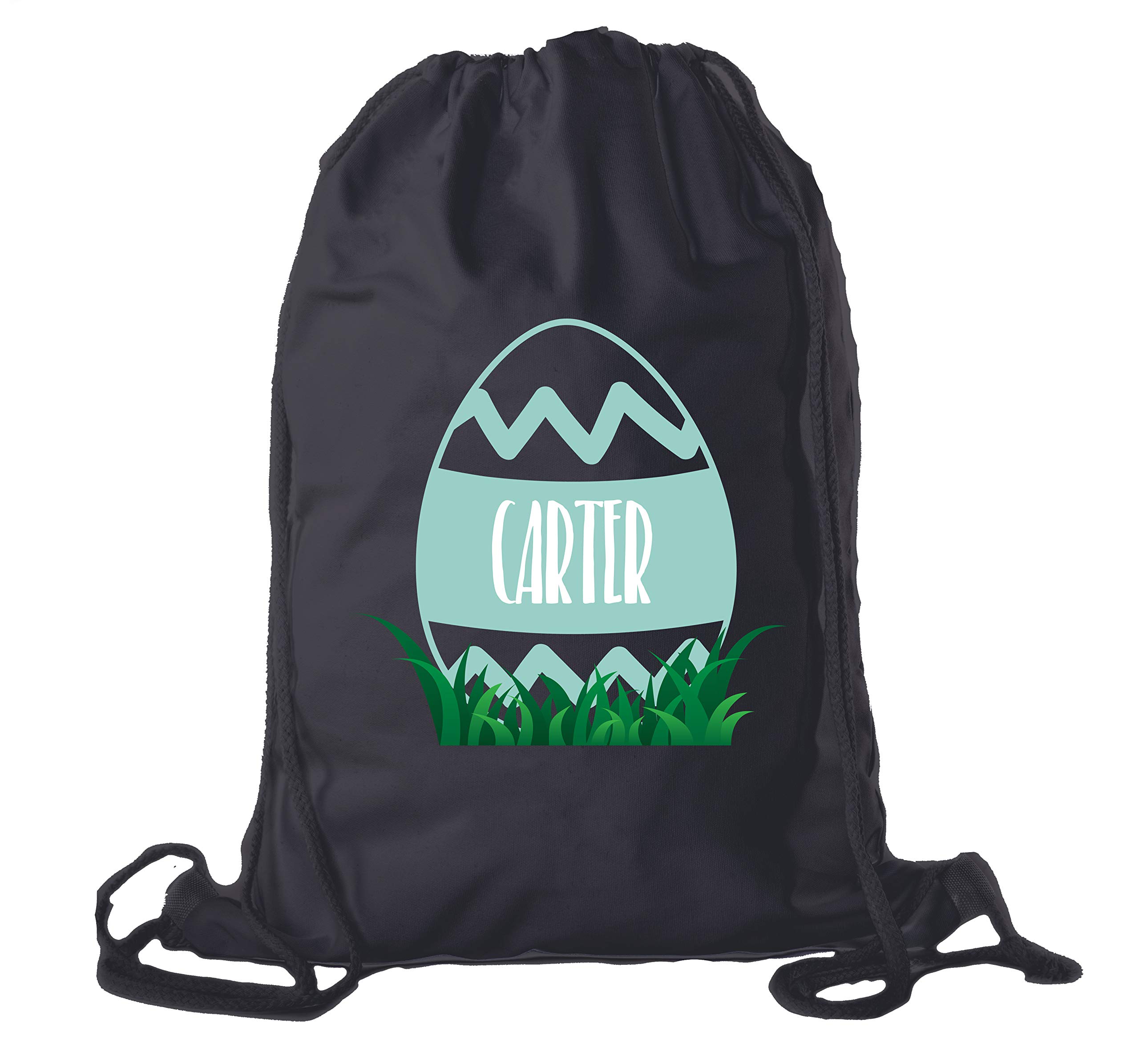 Custom Easter Basket Bags - Personalized Cotton Drawstring Backpacks for Kids & Adults | Easter Egg Hunt, Spring Festival & Gift Giving