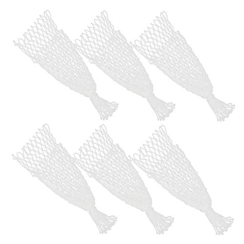 VGEBY 6PCS Billiards Pool Table Pockets - Premium Cotton Mesh Net Bags for Pool Table Accessories | Perfect for Home Game Rooms, Bars & Professional Billiard Halls