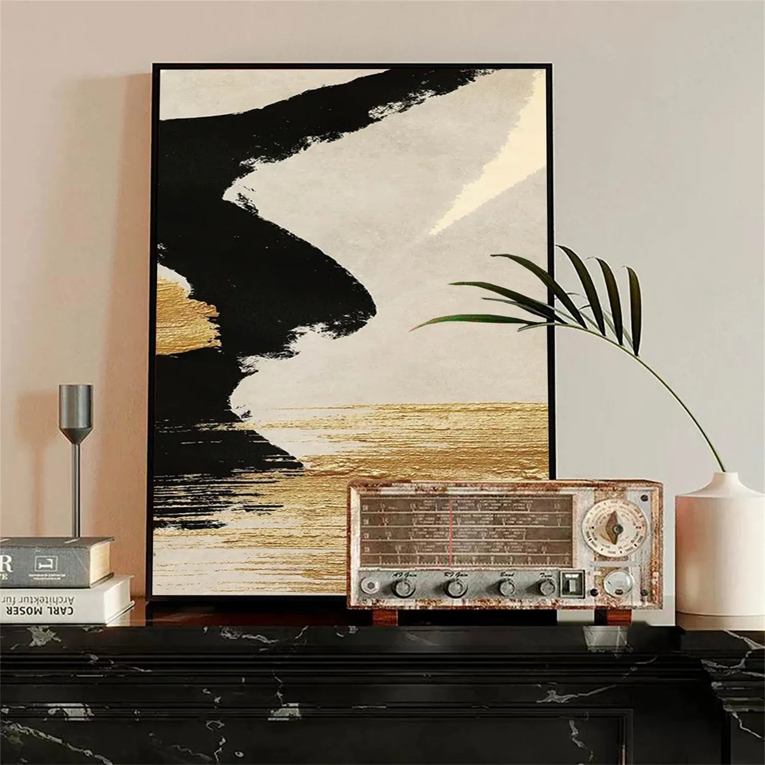 Abstract Painting #AB 235 - Modern Canvas Wall Art for Home & Office Decor - Perfect for Living Room, Bedroom, or Workspace