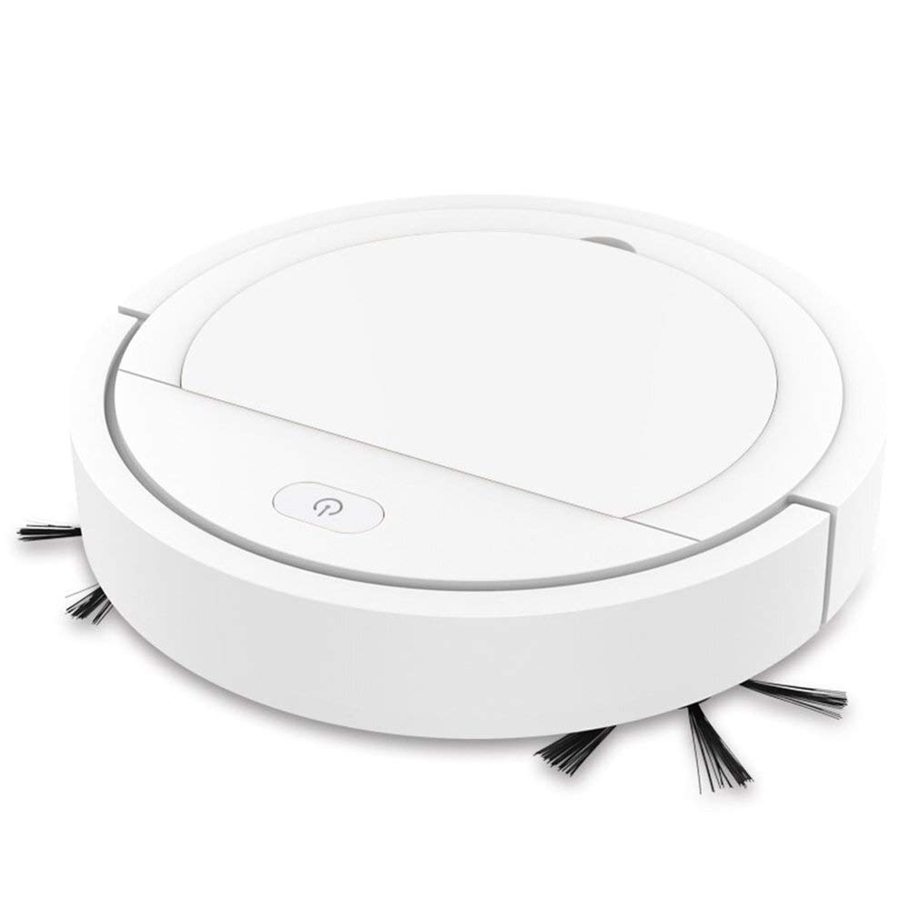 Smart Robot Vacuum Cleaner with 1800Pa Strong Suction - Large Capacity Battery, Ultra Quiet & Triple Filtration System - Gold Black - Perfect for Hardwood Floors, Carpets & Pet Hair Removal in Home Cleaning