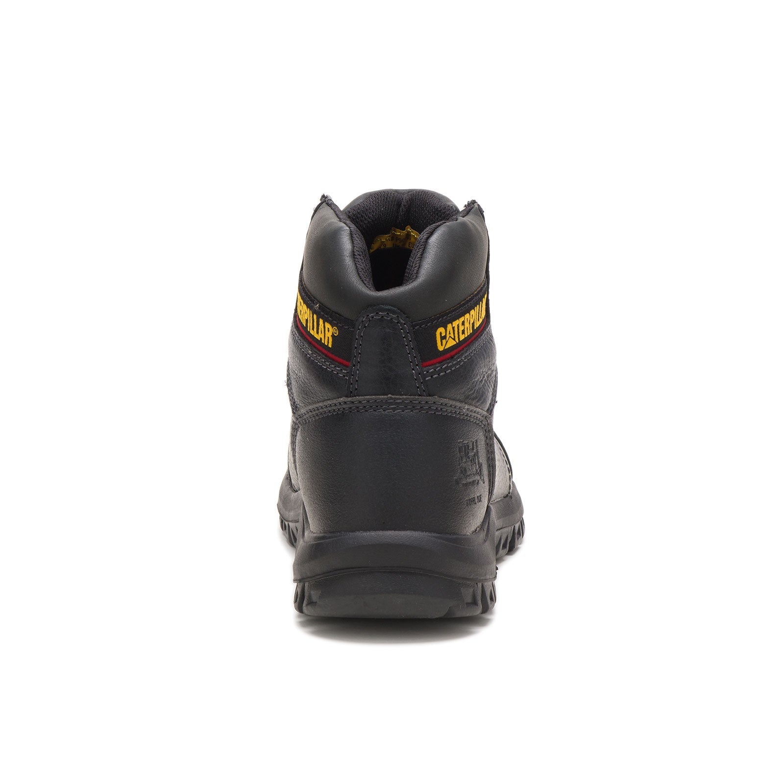 Black Steel Toe Work Boots for Men - Heavy Duty Safety Shoes for Construction & Industrial Work | OSHA Compliant Work Footwear