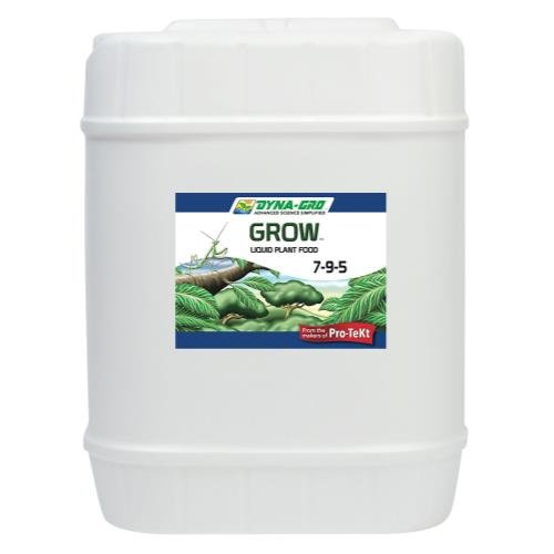 Dyna-GRO Liquid Grow 7-9-5 Plant Nutrient - 5 Gallon for Hydroponics, Indoor & Outdoor Gardening - Boosts Growth for Vegetables, Flowers & Herbs