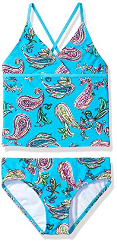 Heather Aqua Paisley