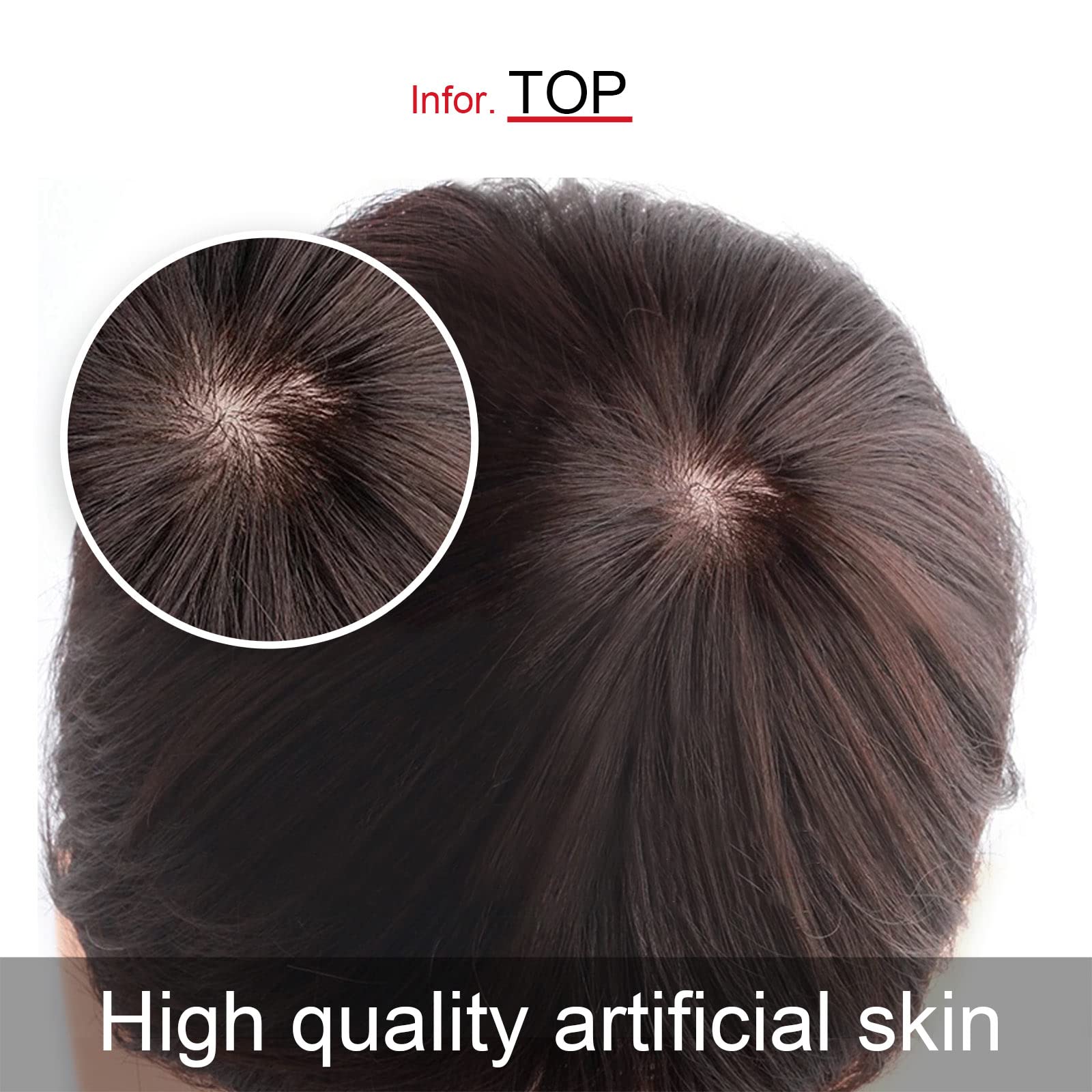 Heat Resistant Synthetic & Human Hair Blend Wig for Women - Short Curly Bob Style (Dark Brown) | Medical Hair Loss Solution & Everyday Fashion | IC2040 IC2040H