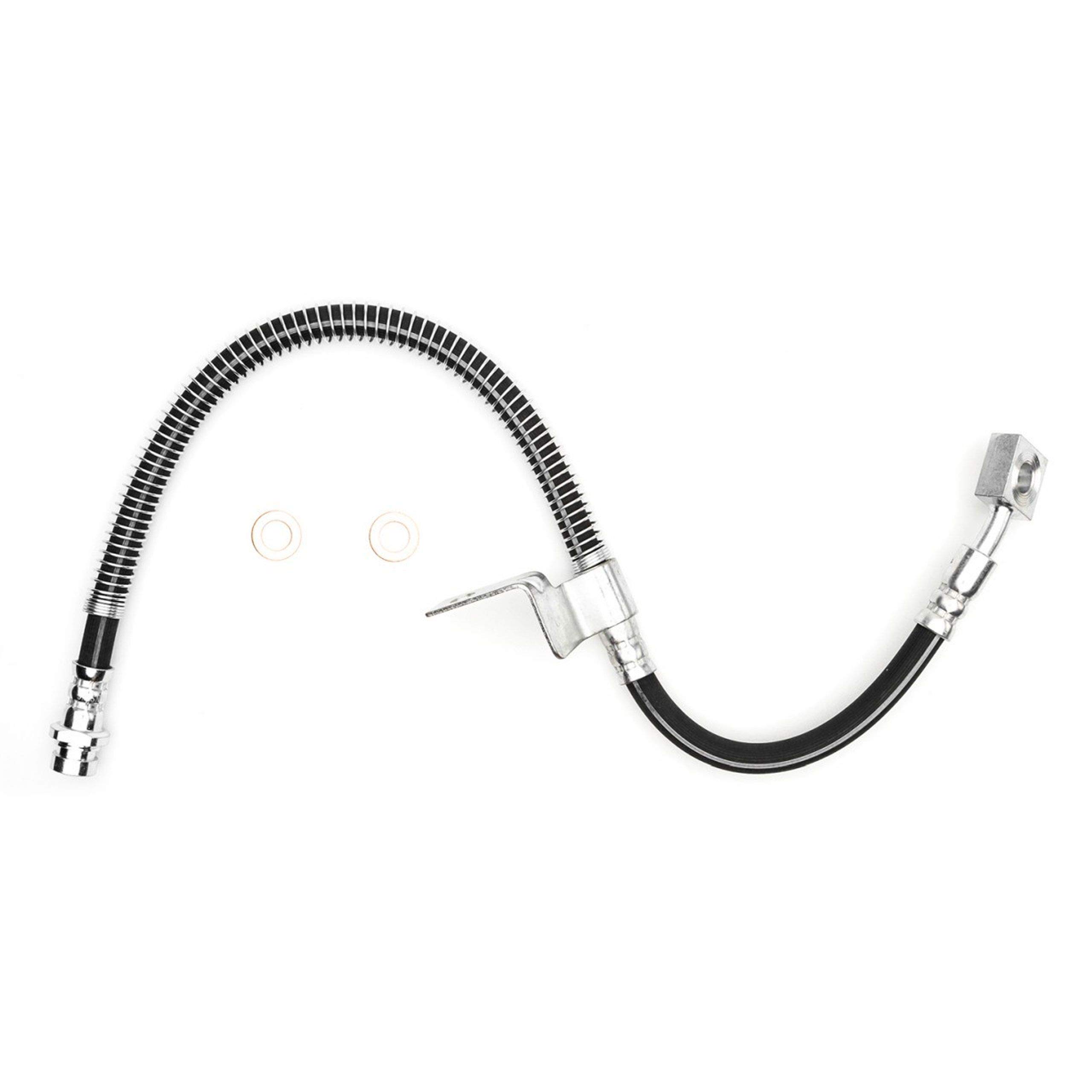 Front Dynamic Friction Company Brake Line Hose 350-47043 - High Performance Brake Hose for Trucks & SUVs - Perfect for Off-Roading & Heavy-Duty Towing