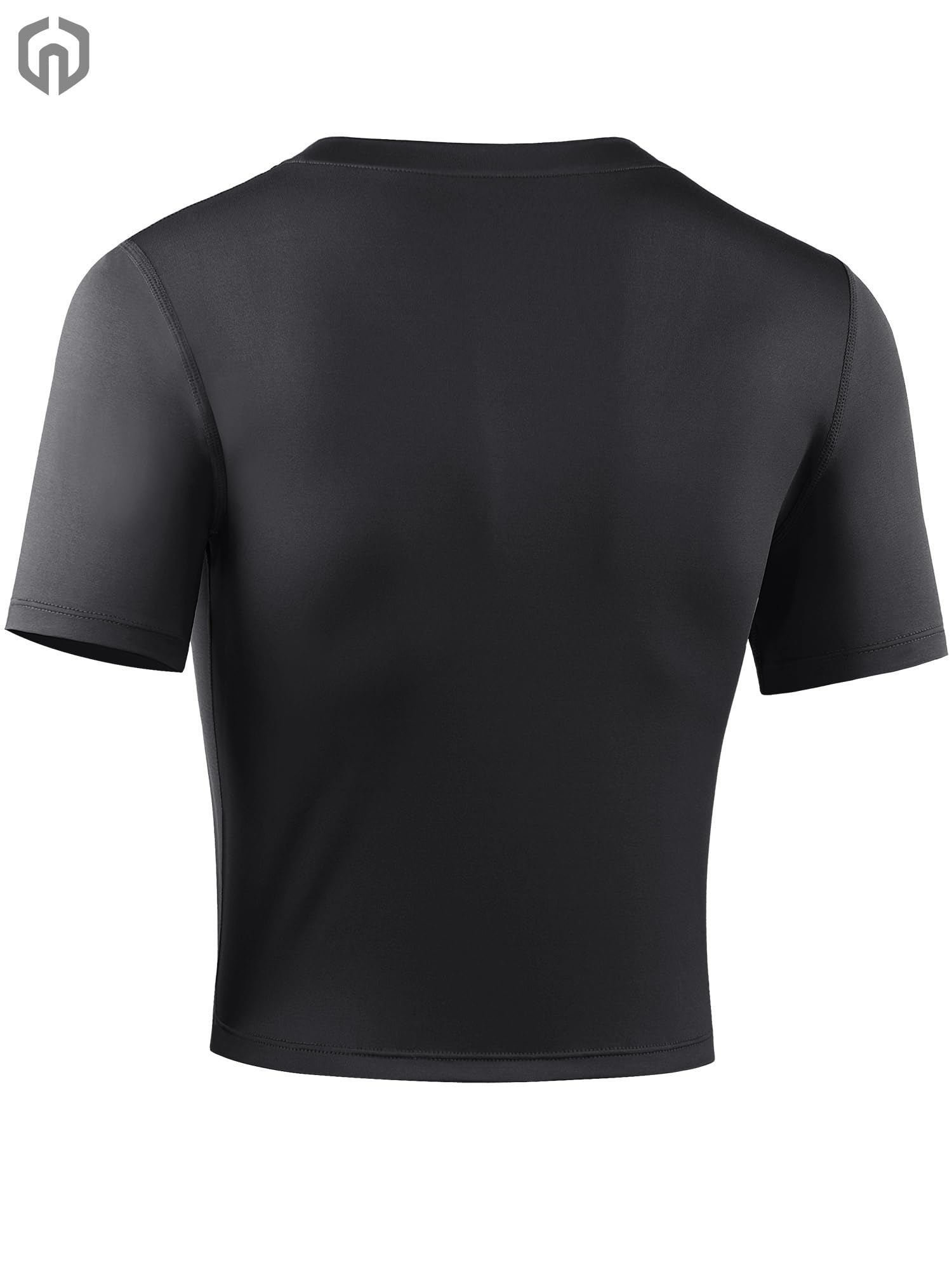 Women's 3 Pack Running Shirts - Breathable Workout Crop Tops for Yoga, Gym & Athletic Training | Moisture-Wicking Activewear for Women