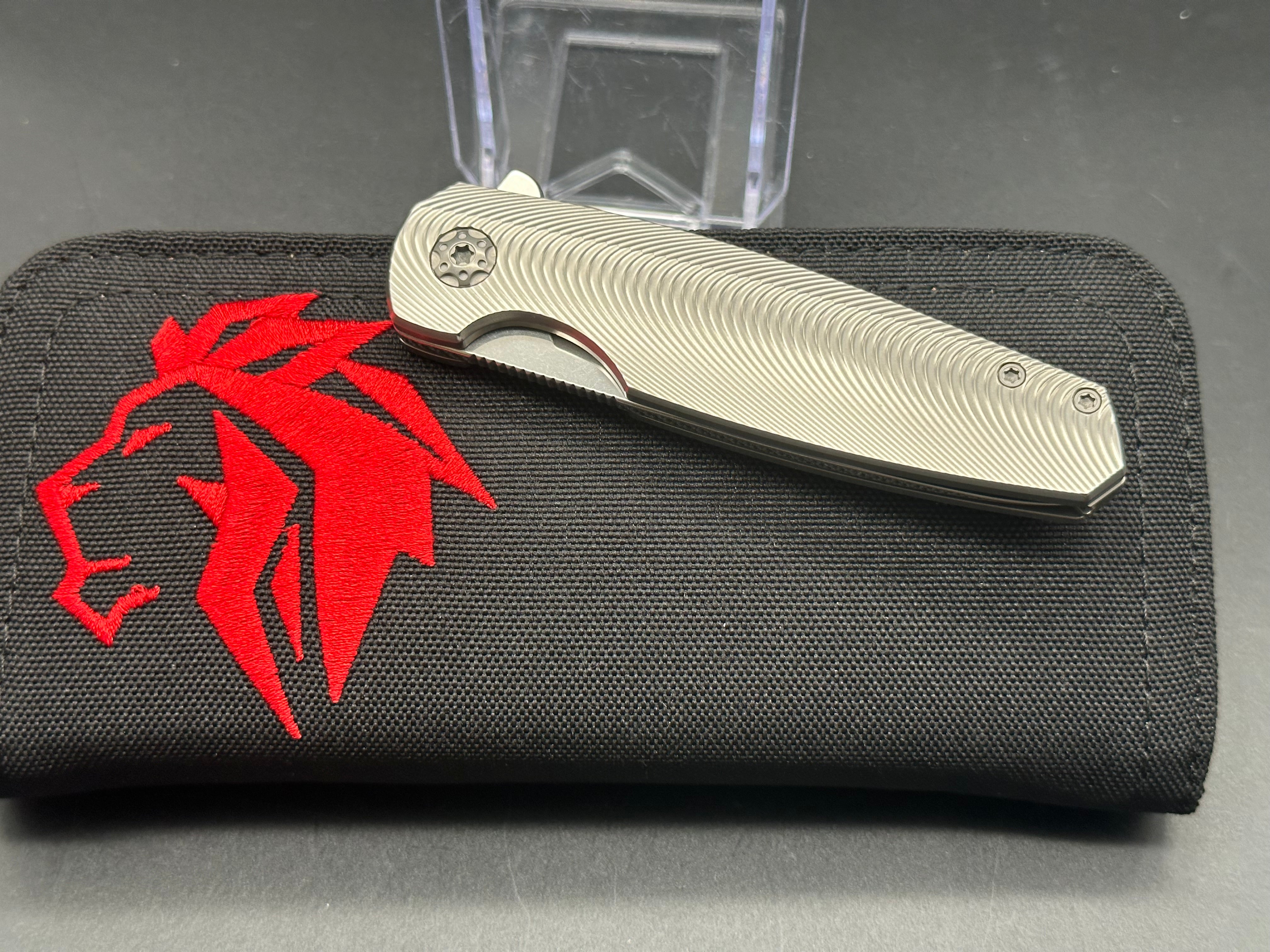 Holt Bladeworks Morpheus #582 - Premium Titanium Folding Knife for EDC, Outdoor & Tactical Use | Perfect for Camping, Hiking & Survival Gear