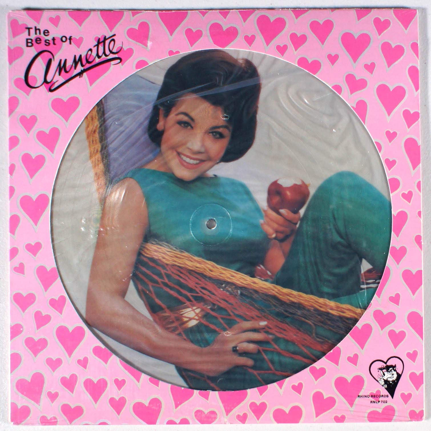 Annette Funicello Vinyl LP Picture Disc – Limited Edition Collectible Record for Music Lovers & Disney Fans | Perfect for Vintage Music Collections, Gift Giving & Retro Home Decor