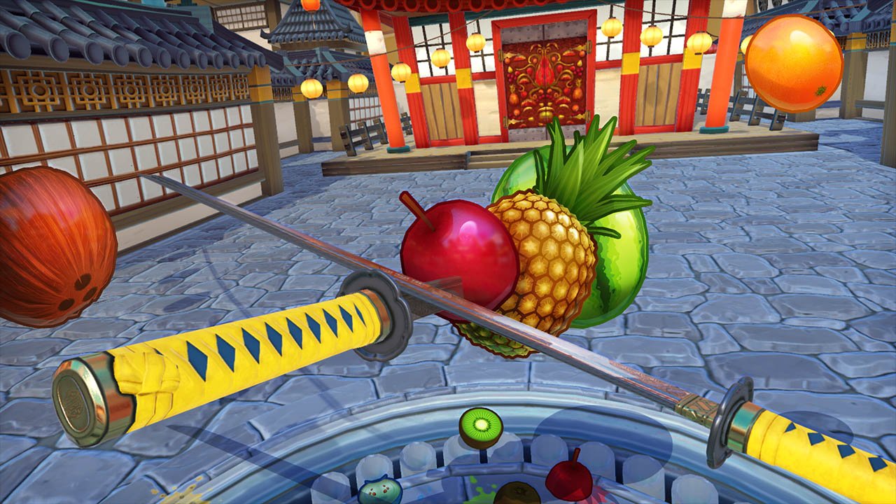 Fruit Ninja VR Game for PS4 & PSVR - Exciting Virtual Reality Fruit Slashing Action | Perfect for Family Fun & Party Games
