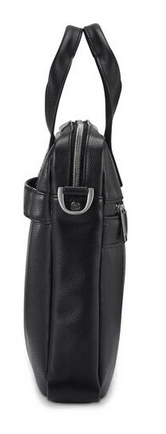 Samsonite Classic Leather Slim Briefcase for Business Professionals - Durable & Stylish Laptop Bag for Office, Travel & Work Commute