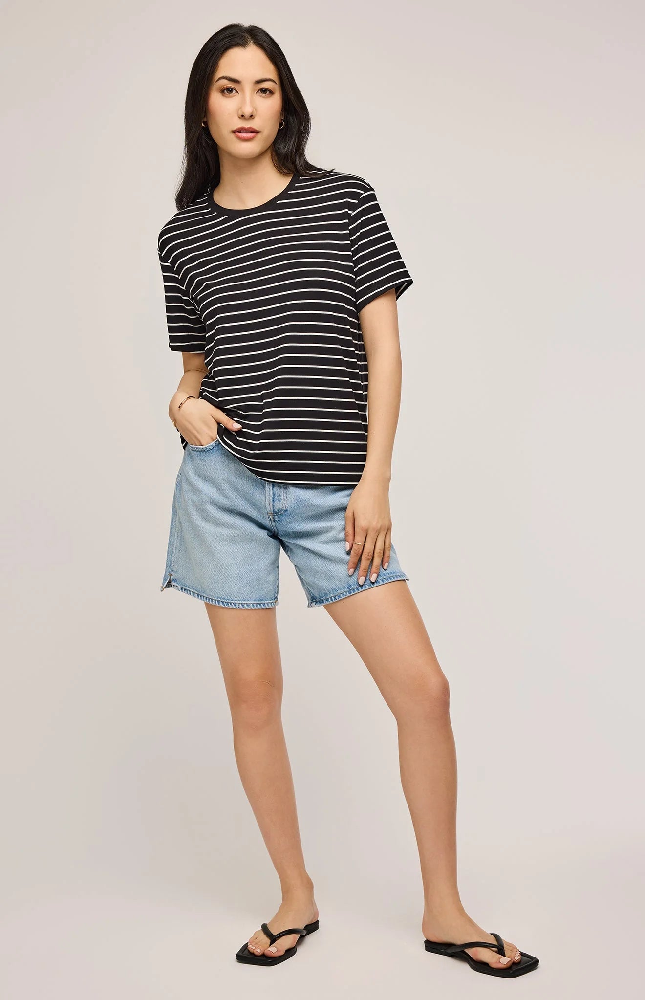 Gentle Fawn Aiden Women's Short Sleeve T-Shirt - Soft Cotton Casual Top for Everyday Wear, Work & Weekend Outfits