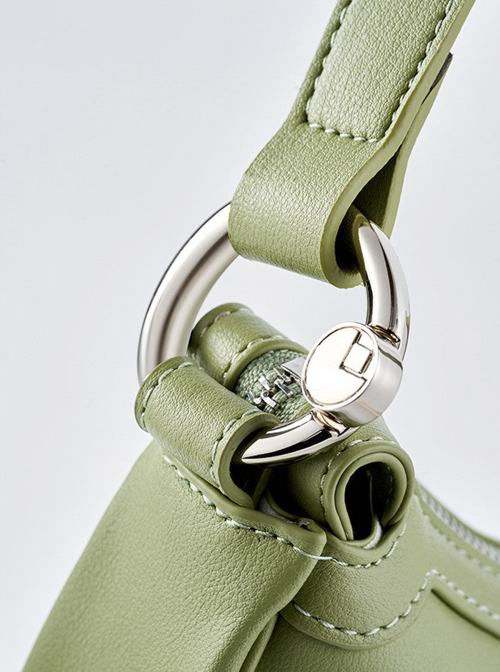 Stylish Woven Crescent Leather Crossbody Bag for Women - Perfect for Work, Travel & Everyday Use