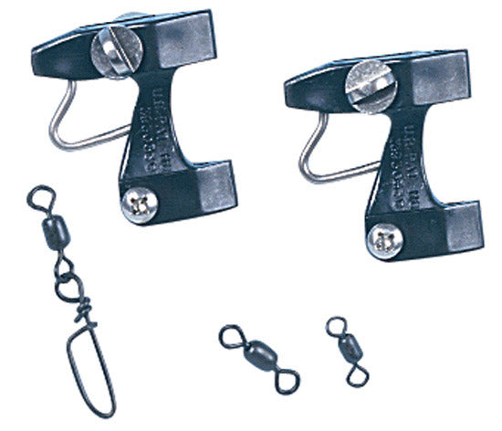 Black's Marine Products 2 Pin Kite Release Clip Kit - Heavy Duty Kiteboarding Accessories for Kite Control & Safety | Perfect for Kite Surfing, Kite Fishing & Water Sports