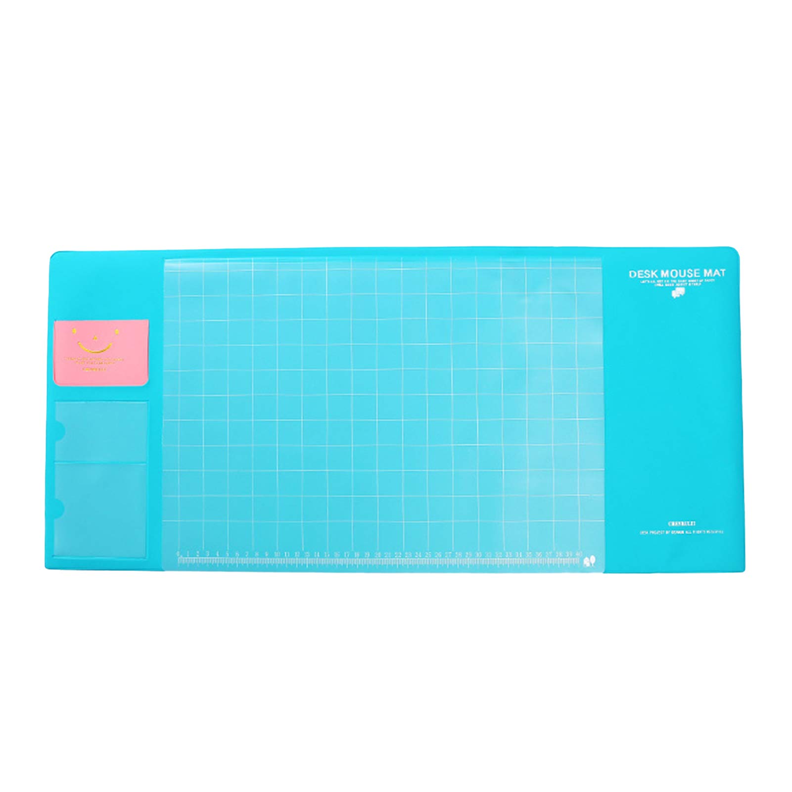 MOHALIKO Large Gaming Mouse Pad - Waterproof, Thickened, Non-Slip Desk Mat for PC & Laptop - Cute Candy Color Peacock Green Design - Perfect for Office, Gaming & Home Workspace
