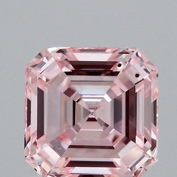 1.42 Carat Asscher Cut Lab Grown Diamond - Certified Eco-Friendly Engagement Ring Stone for Women | Perfect for Wedding Bands, Anniversary Gifts & Special Occasions