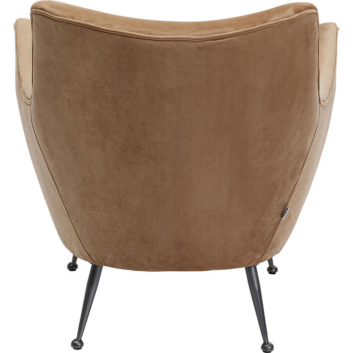 Luxury Goldfinger Armchair - Modern Accent Chair for Living Room, Bedroom & Office - Comfortable Upholstered Lounge Chair with Stylish Design
