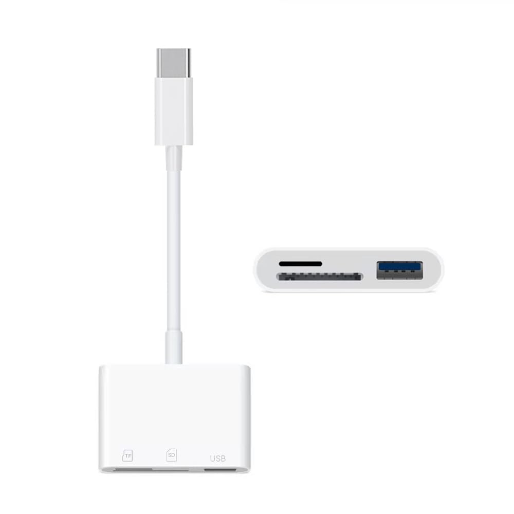 USB-C to Micro SD Card Reader - Compatible with MacBook, Phone, Tablet for Fast Data Transfer