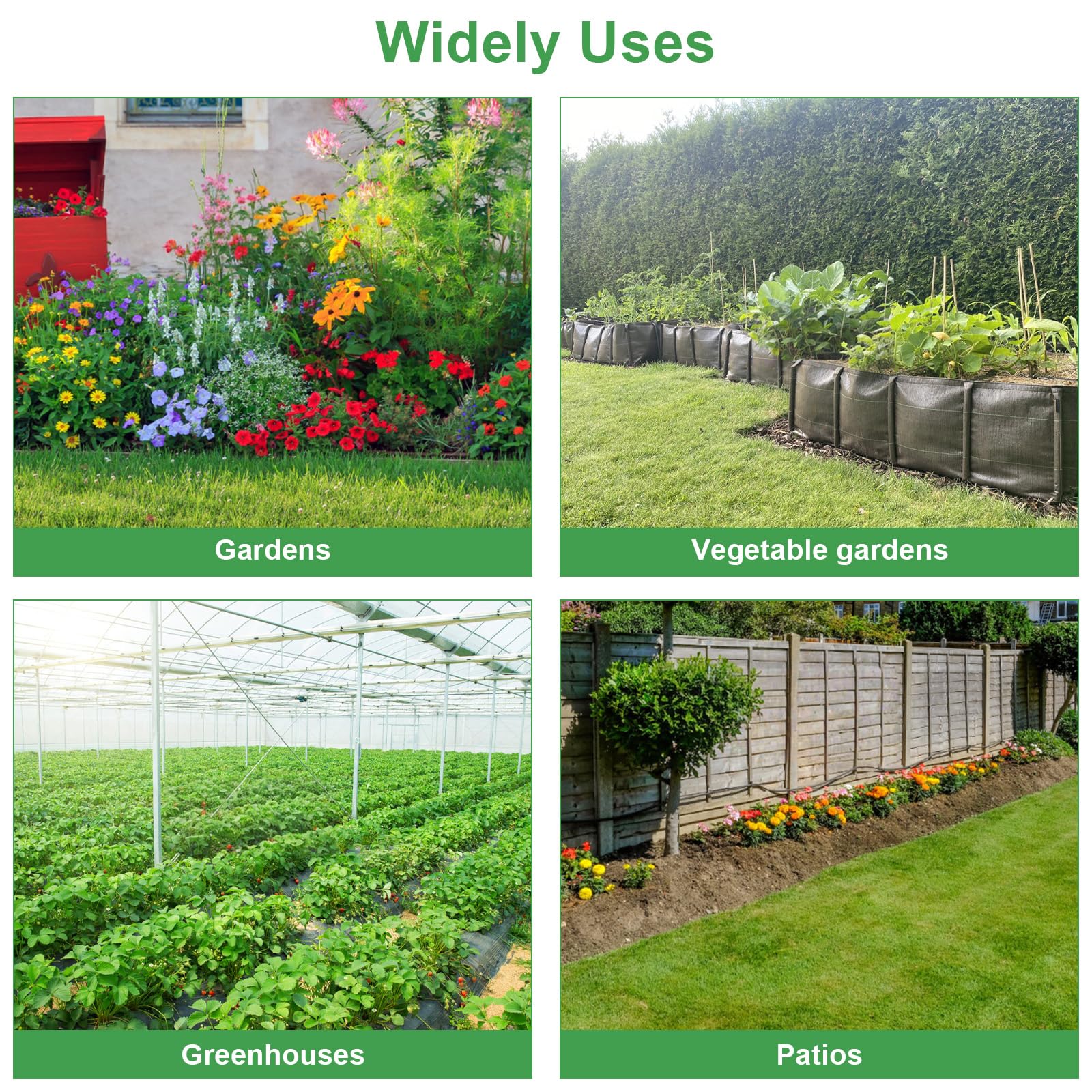**Mupera Premium 3.8oz Woven PP Weed Barrier Fabric - 6ft x 300ft Black Landscape Ground Cover for Gardening, Driveway & Weed Control | Durable Geotextile Mat for Yards, Flower Beds & Pathways**
