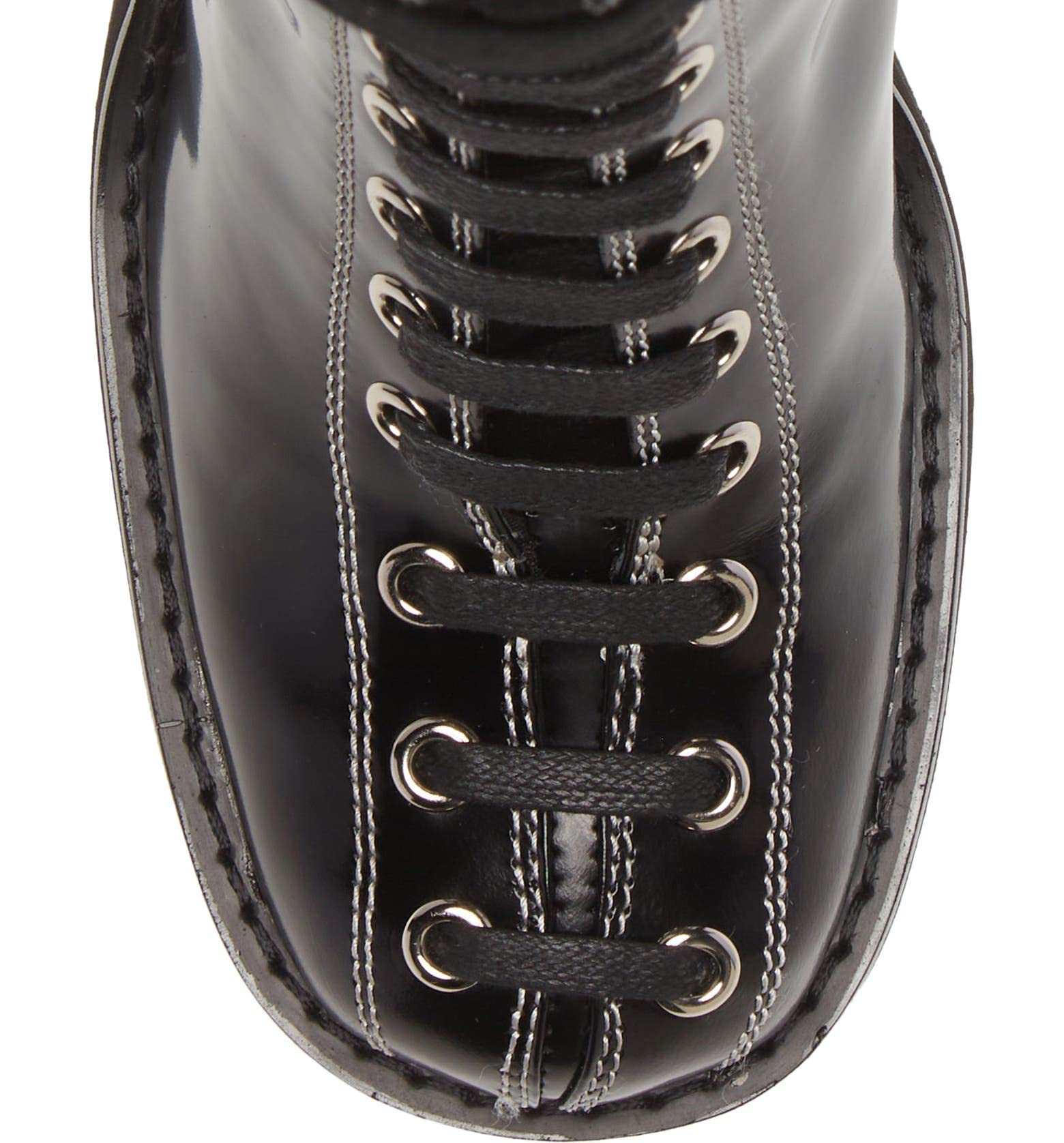Jeffrey Campbell Women's Viking Boots - Black Leather Ankle Boots for Fall & Winter | Stylish Combat Boots for Casual Outfits & Streetwear Fashion